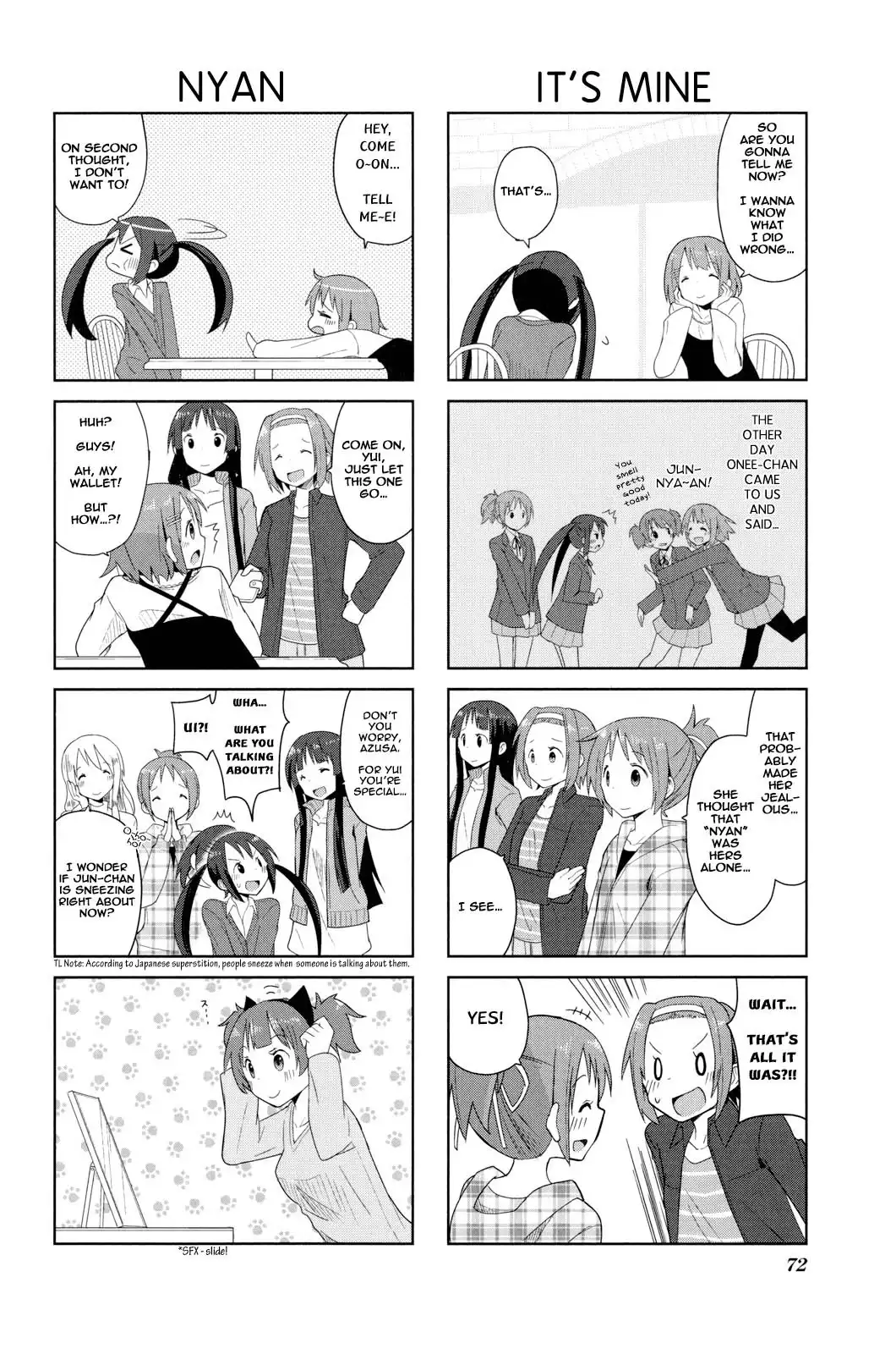 K-ON! Anthology Comic Chapter 8 8